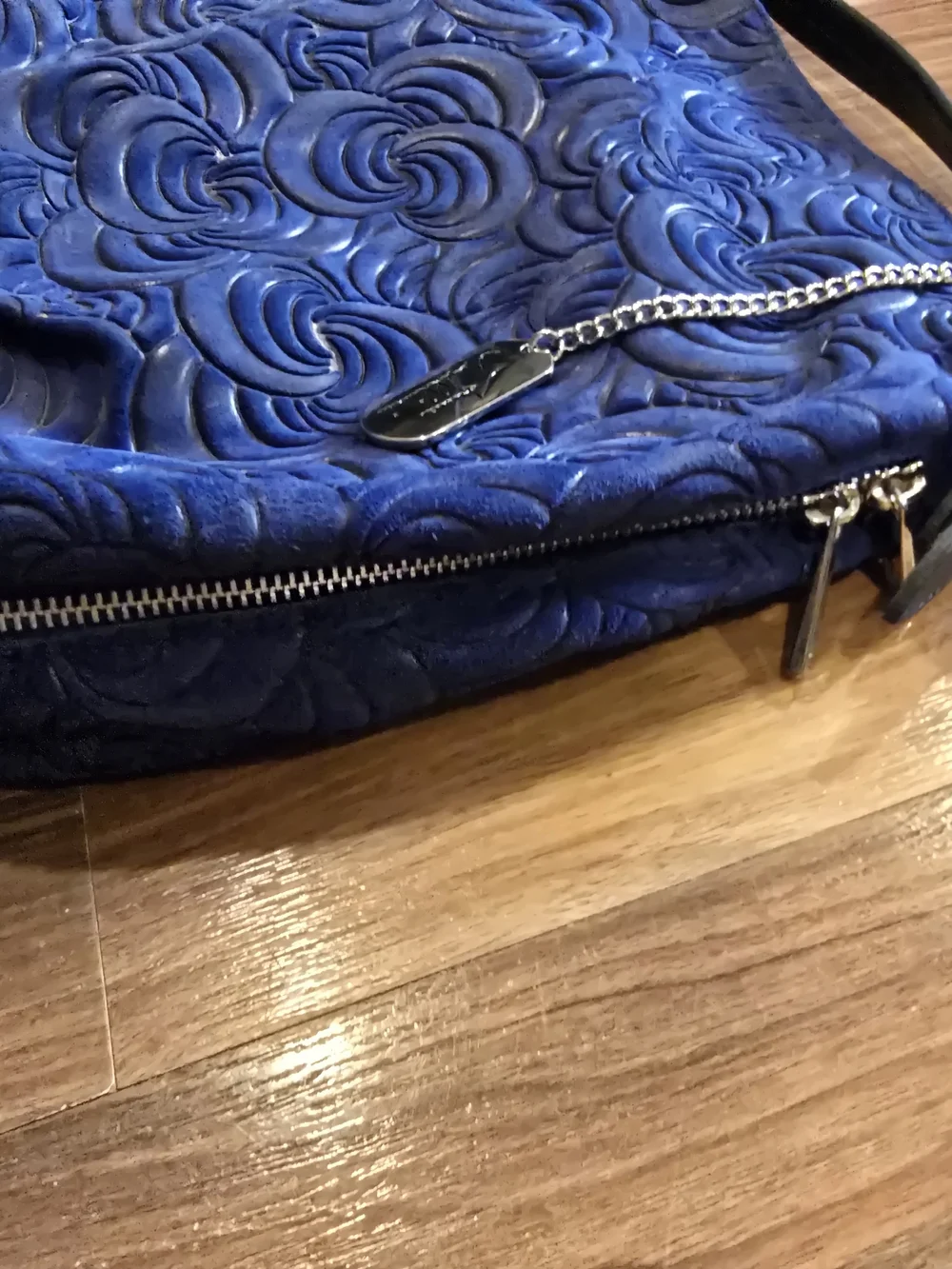 NWT Anna Morelinni Coil Detailed Hobo